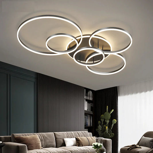 NoirGlow – Moderne Zwarte Plafondlamp