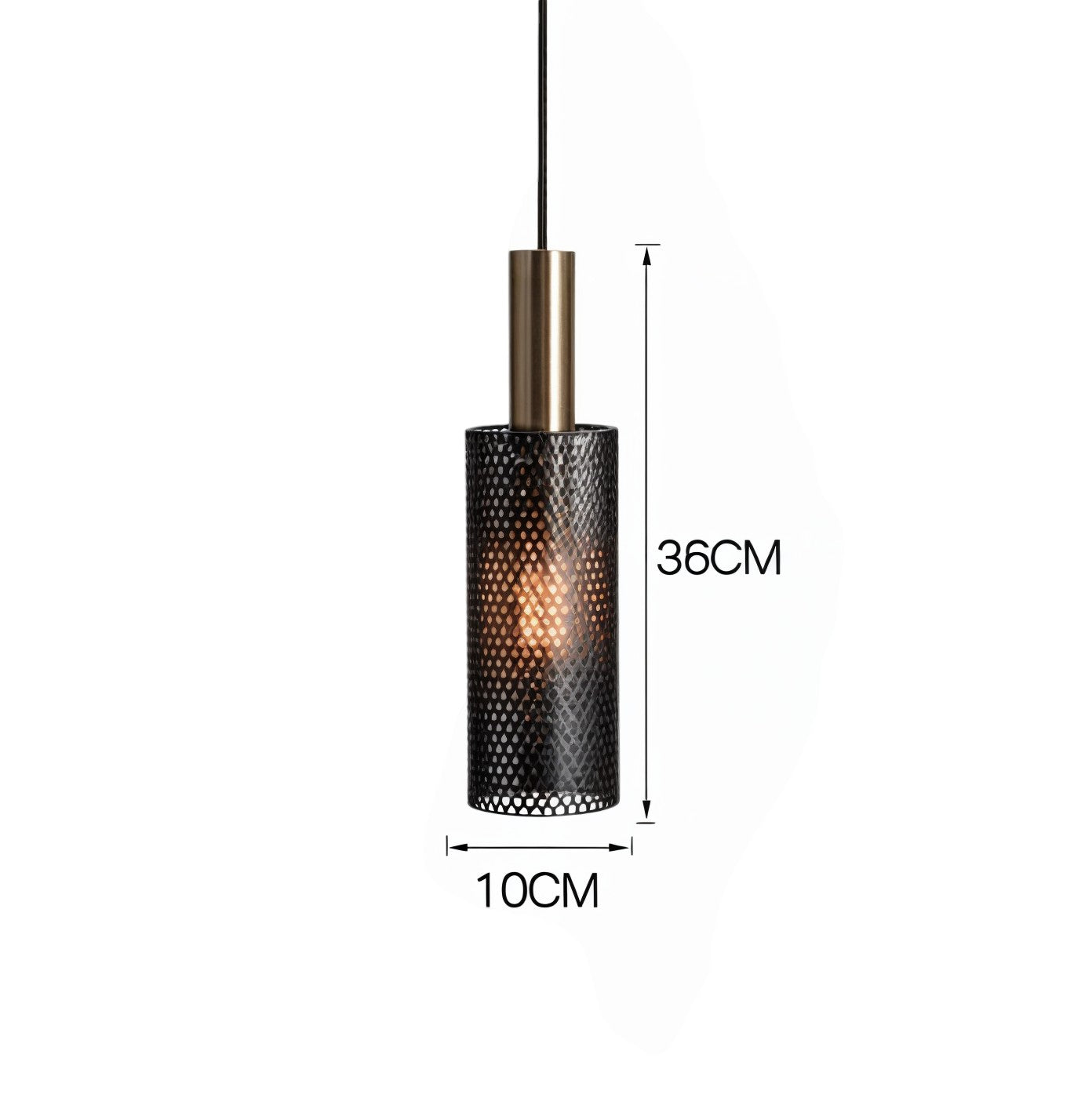 Elina Hanglamp – Modern Metaaldesign, Verstelbare Kabel, E27-LED Compatibel