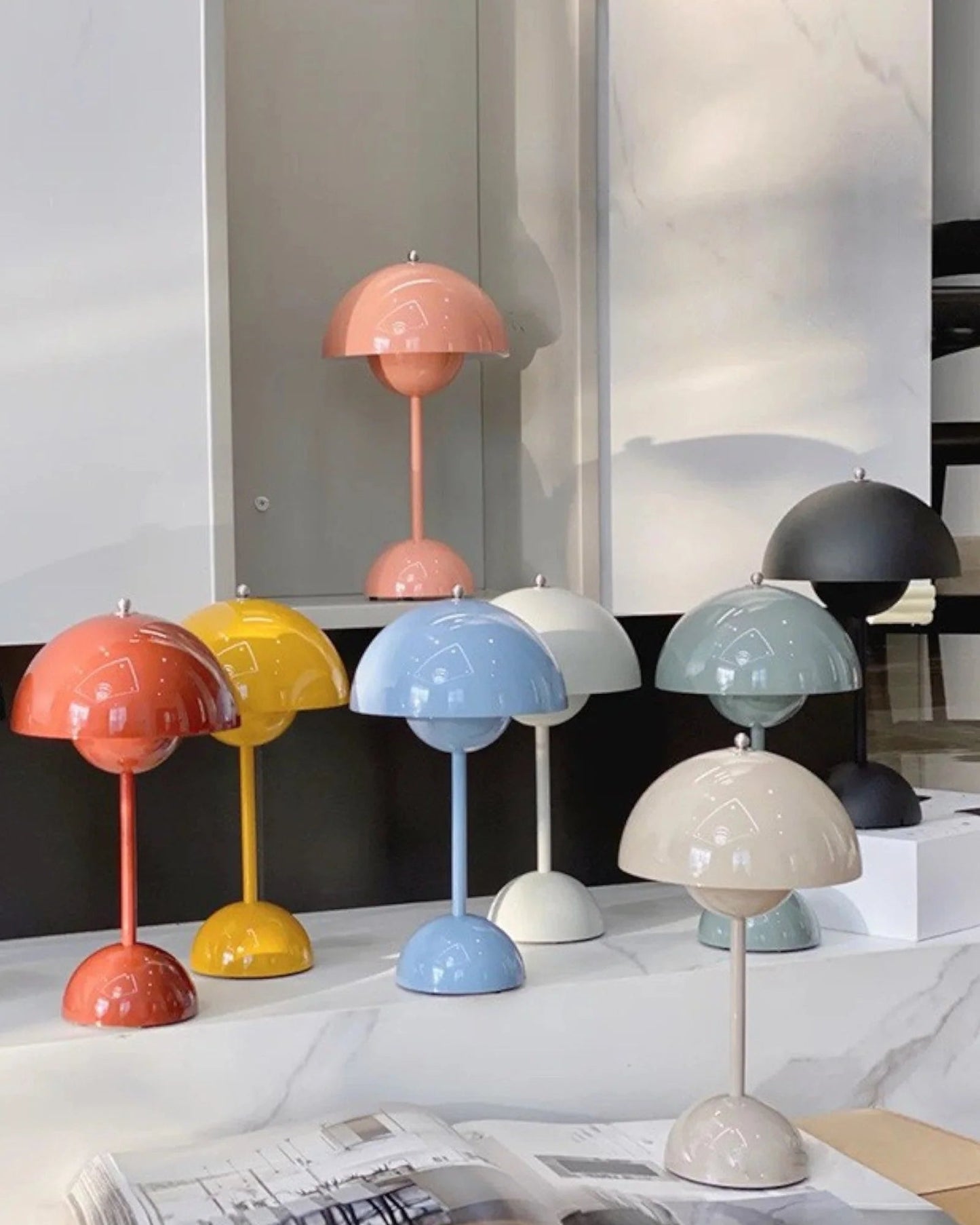 Lunara - Dimbare LED Tafellamp in Scandinavische Stijl